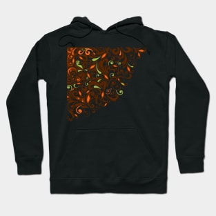 Abstract Floral Design 6 Hoodie